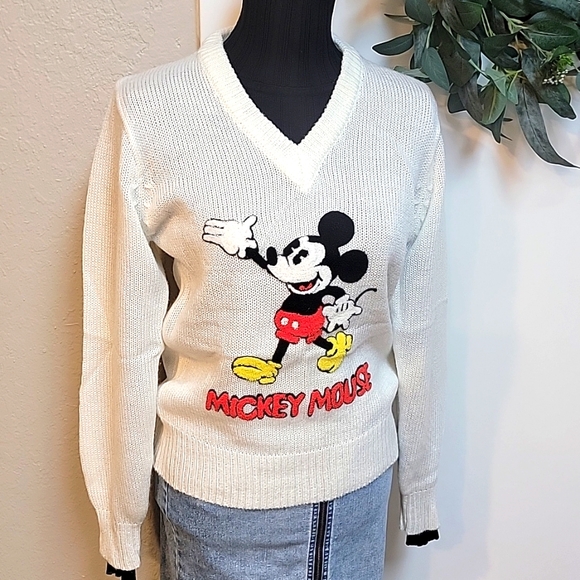 VTG | Disney | Disney Character Fashions Mickey Mouse Sweater - Picture 2 of 13